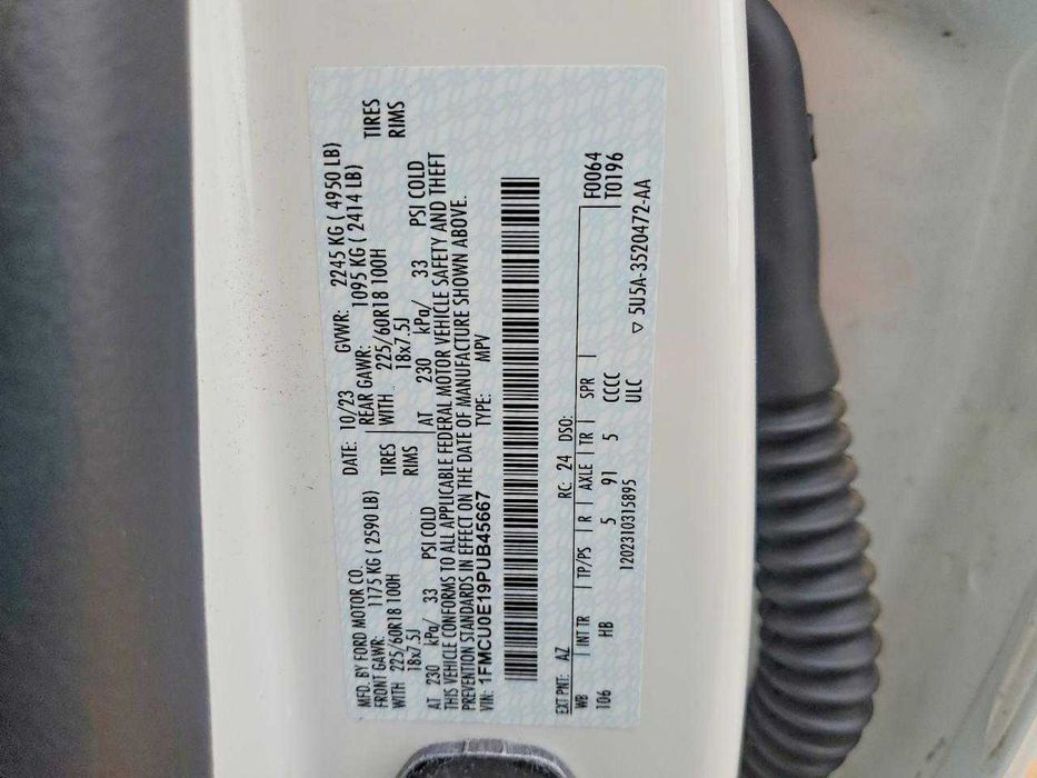 Ford Escape 2023 Hybrid