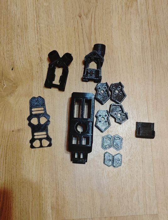Рама Basher 5" з 3D друком 700D лучі