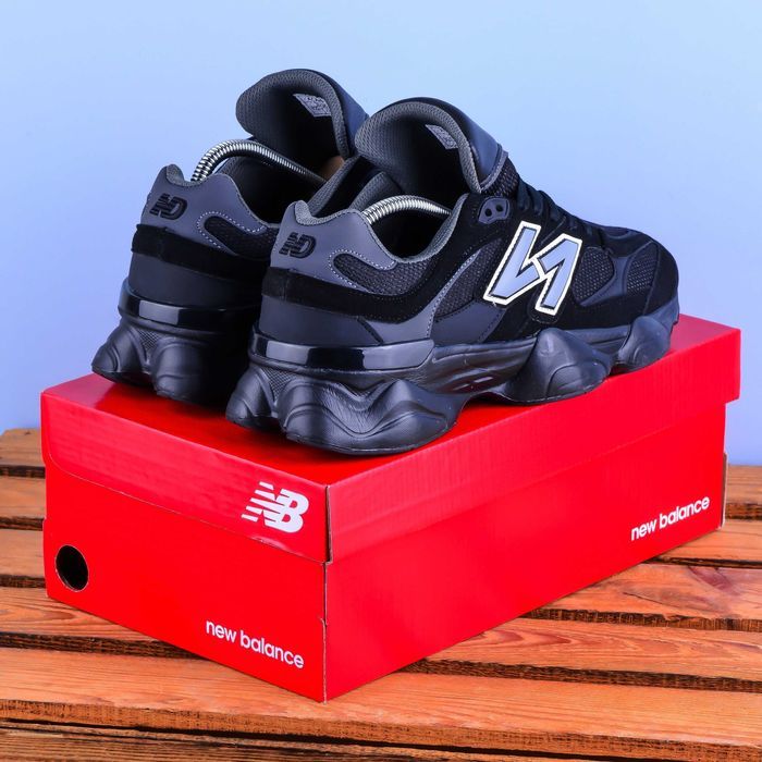 (2254) Кросівки у стилі New Balance 9060 чорні (40-45) nb нб