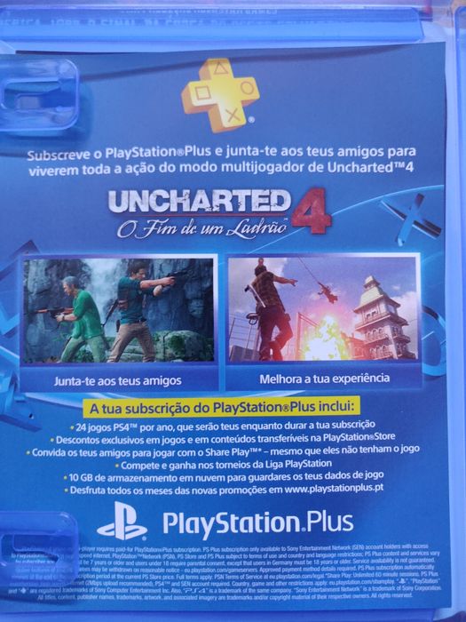 Jogos PS4 como novos