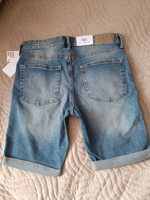 Джинсові шорти чоловічі або підліткові 30 розмір H&M