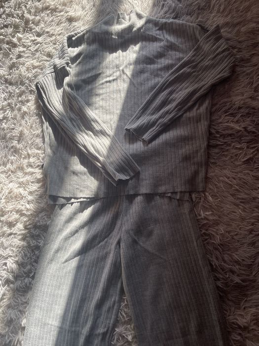 Сірий костюм двійка