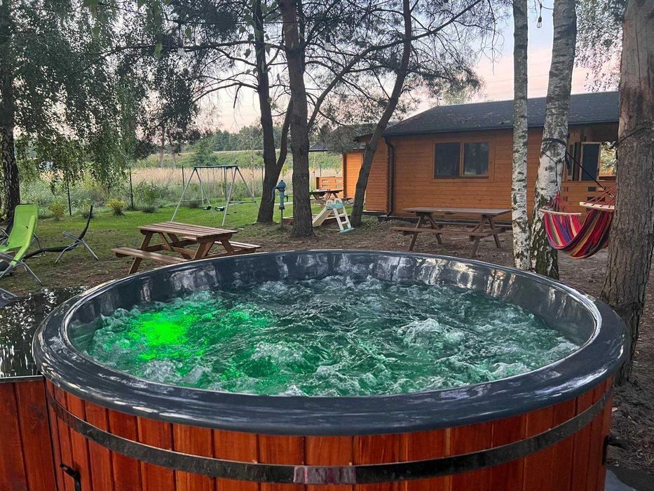 Domki do wynajęcia Osada Boszkowo + BALIA OGRODOWA