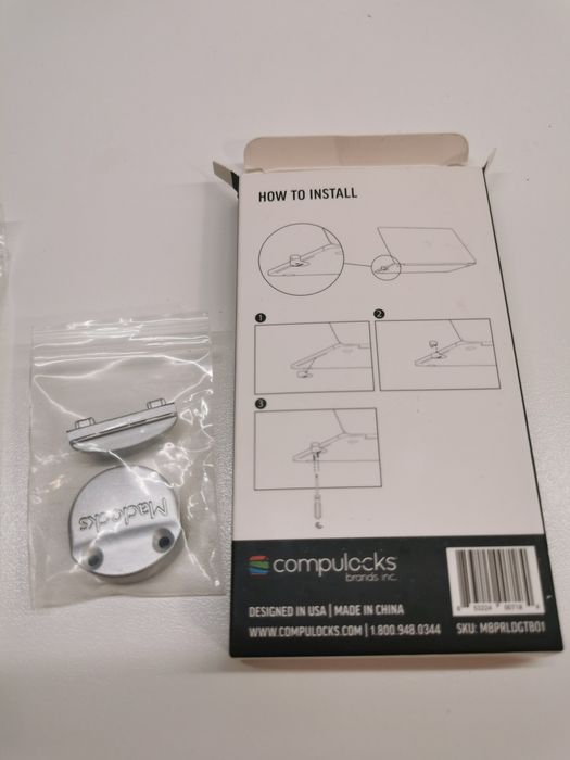 Compulocks macbook pro ledge - przejściówka
