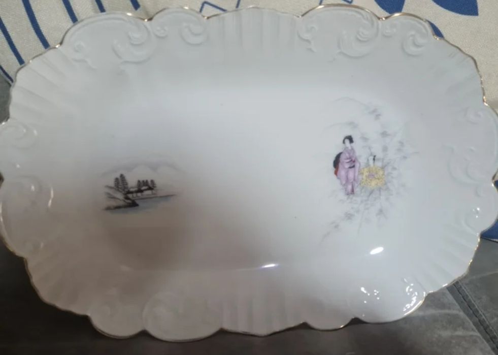 Serviço  de chá da Vista Alegre como novo