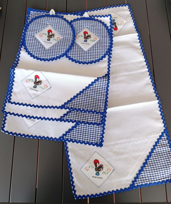 Conjunto toalhas e panos novos