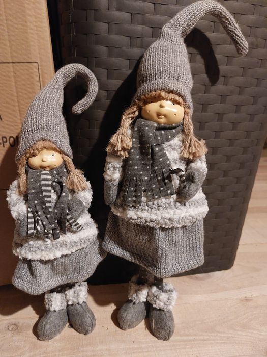 Lalki świąteczne parka