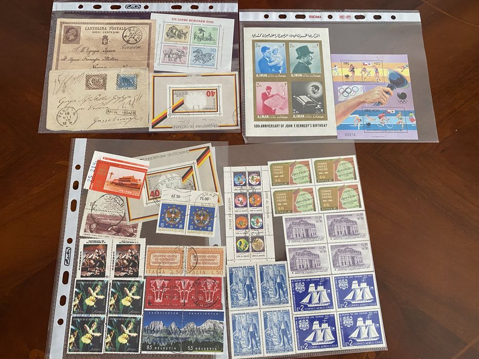 Znaczki bloczki nowe