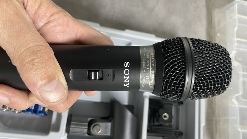 Micro sony uwp v2 kit microfone