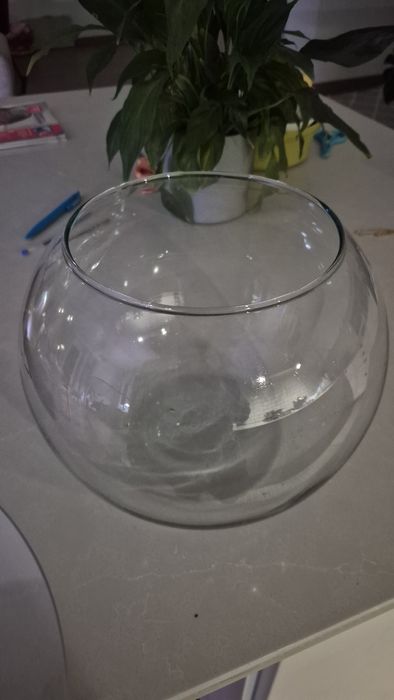 Globo de vidro 25cm diâmetro