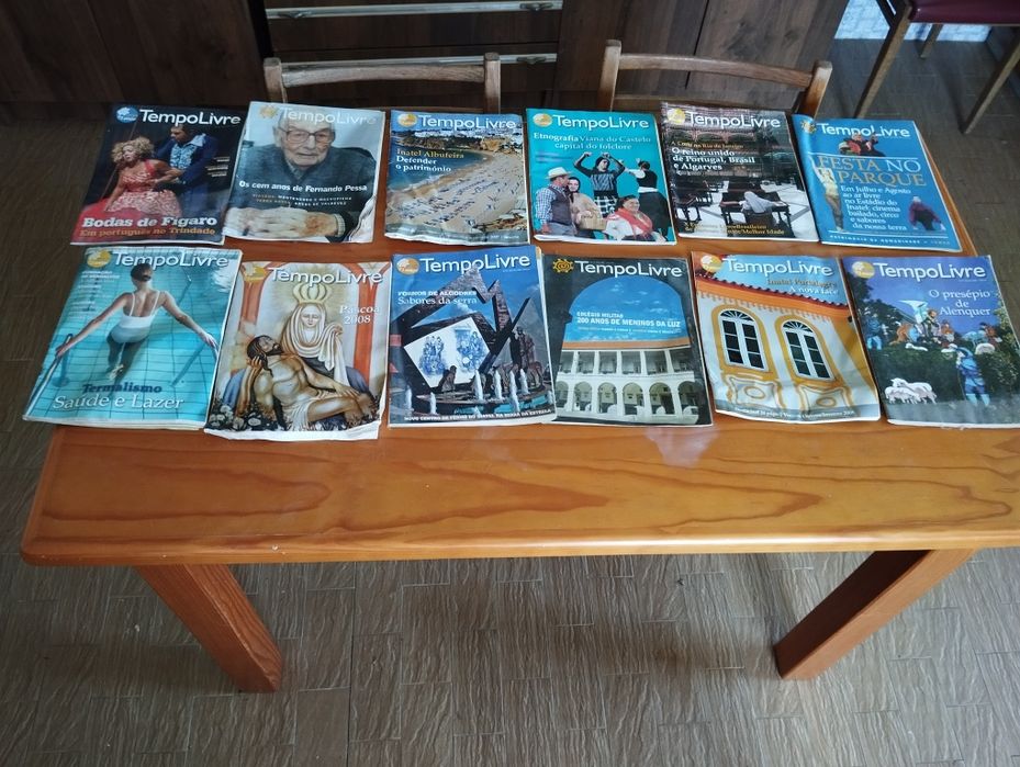 Sortido de revistas antigas