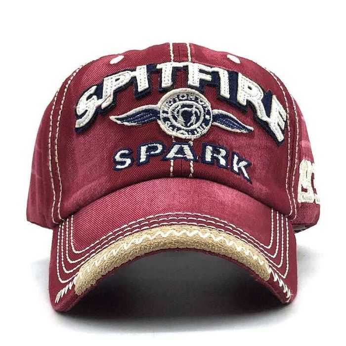 Czapka z daszkiem bejsbolówka vintage miulitary SPITFIRE army CZ-10