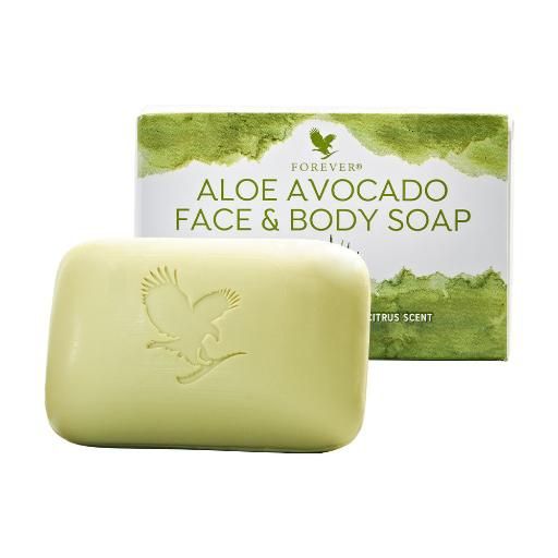 Sabonete Forever® Aloe Avocado Face & Body Soap- Abacate.