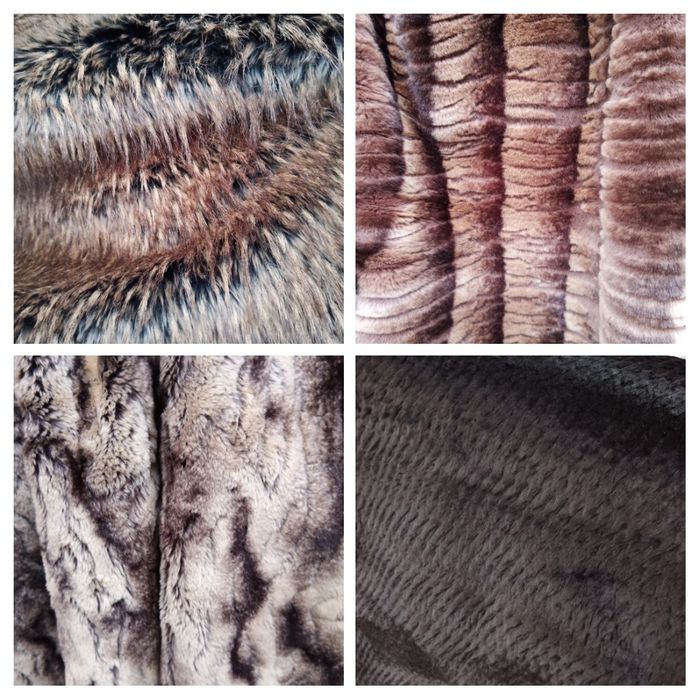 Искусственный мех. Штучне хутро. Нитки, молнии, иглы, клеевая тесьма.