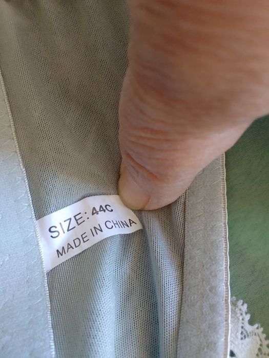 Бюстгальтер застёжка вперёди 44С цвет серый