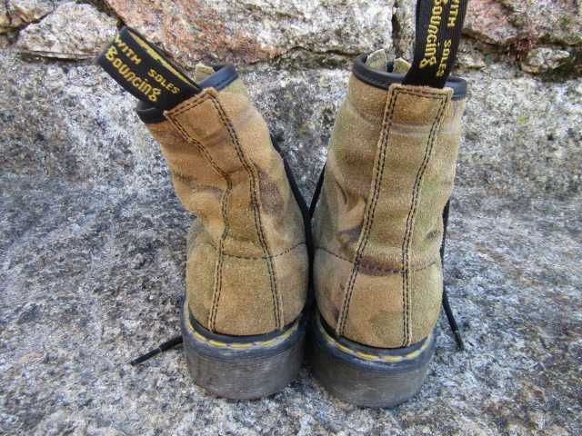 botas dr. martens doc martens CAMO