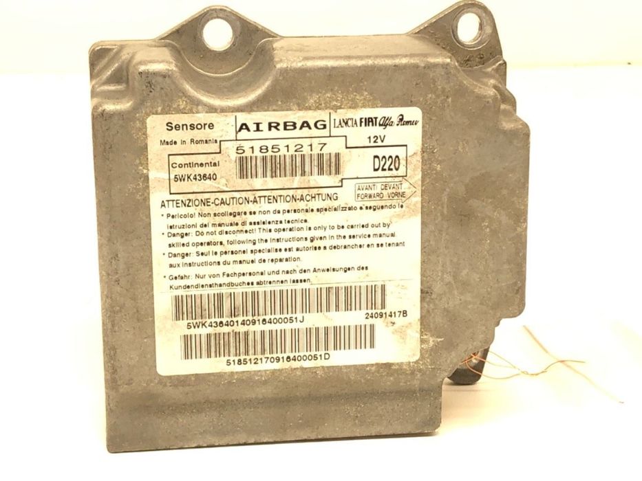 SENSOR AIRBAG  FIAT BRAVO II (198_) 2006 - 2022 1.6 D Multijet (198AXH1B) 77 kW [105 KM] olej