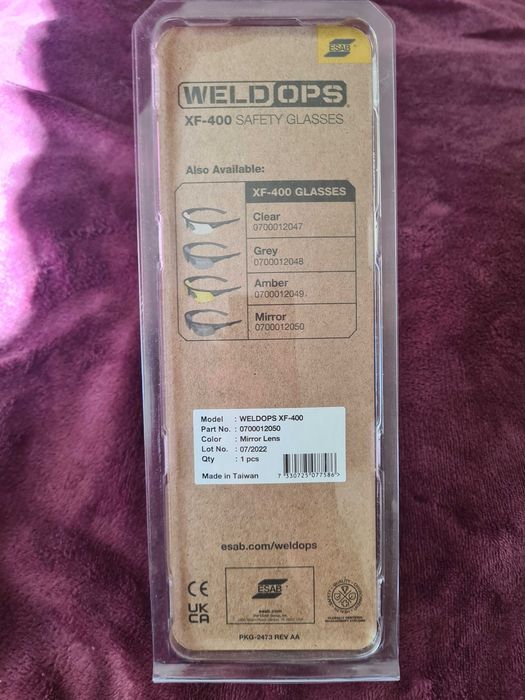 Okulary ochronne ESAB WELDOPS XF400