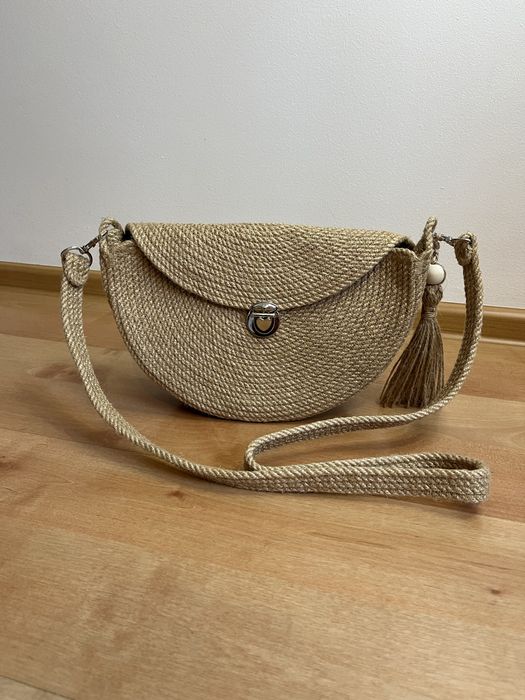 Torebka, kros-bodi z jutu