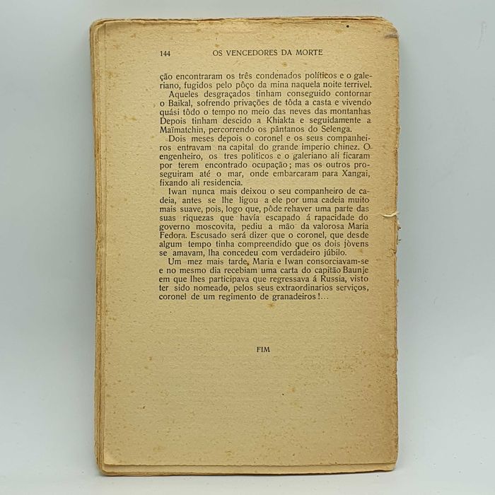 Livro - Emilio Salgari - Os Vencedores Da Morte - CE