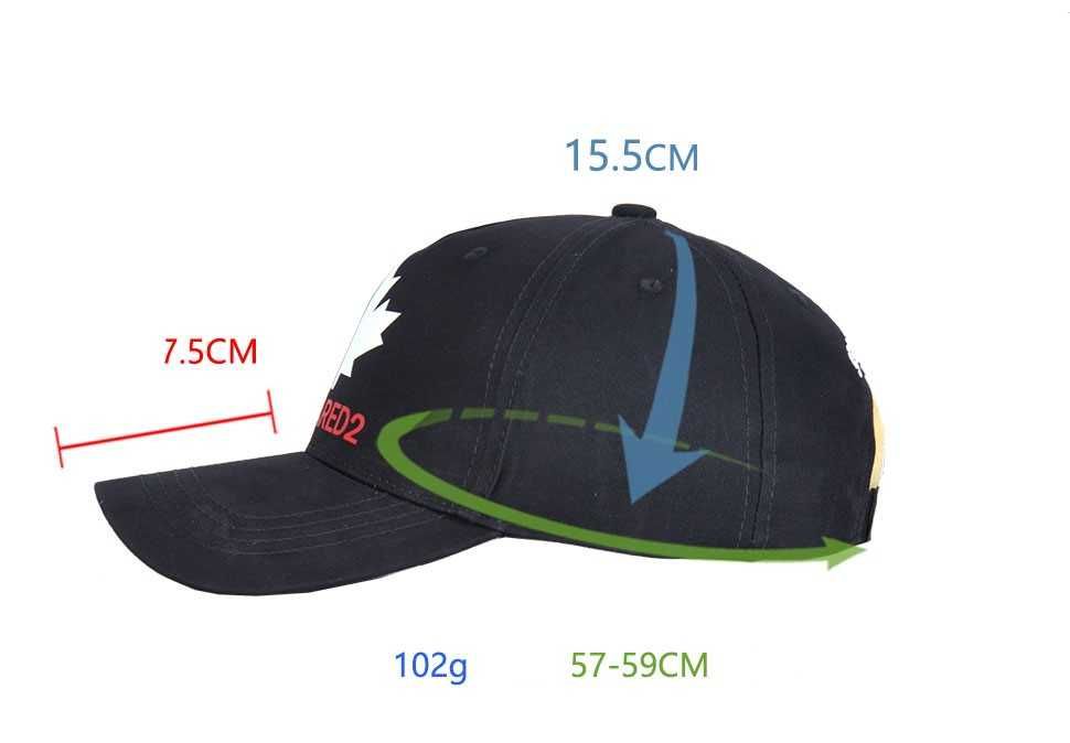 Czapka Bejsbolówka DSQUARED2 ICON Czarna