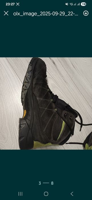 Продам туристичні термочеревики kilimanjaro plus kenya stx m розмір 45