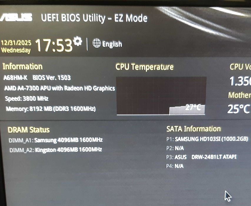 Computador PC Desktop Completo Chrome OS Flex AMD A4-7300 8GB Ram 1 TB