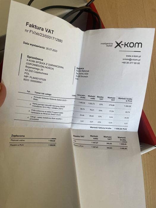 Nintendo Switch Oled super stan, duzy zestaw Żywiec • OLX.pl