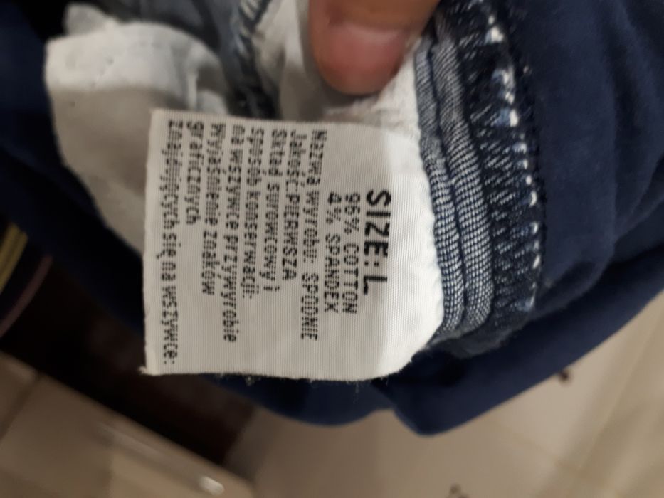 Spodnie jeansy ciążowe
