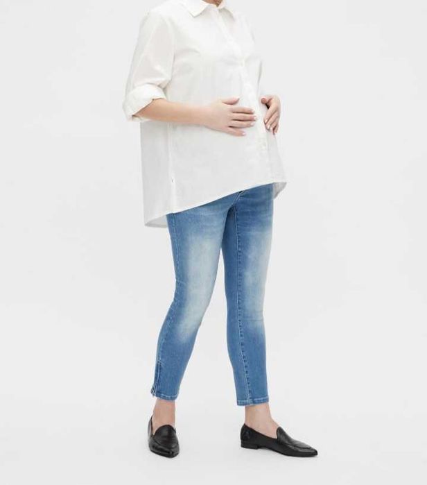 Calças de ganga Slimfit Mamalicious