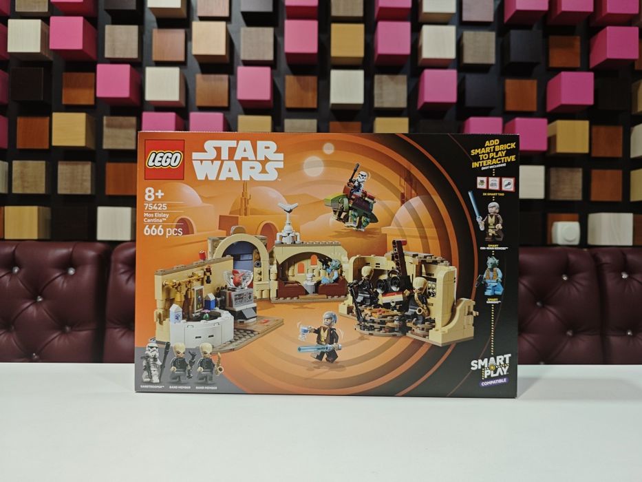 Конструктор LEGO 75425 Star Wars SMART Play: Mos Eisley Cantina/Бар Мо