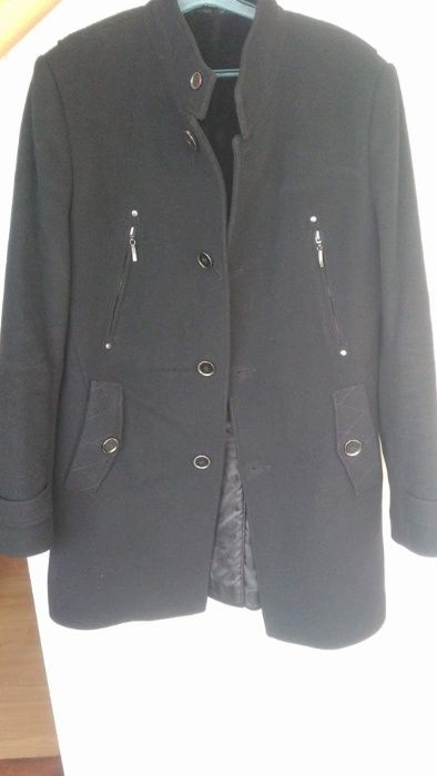 Плащ кашимір чорний