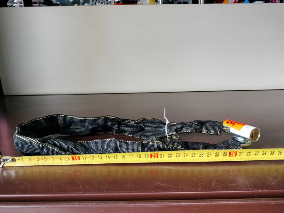 Łańcuch rowerowy blokada do roweru zapięcie rowerowe MOTOR KŁÓDKA 80CM