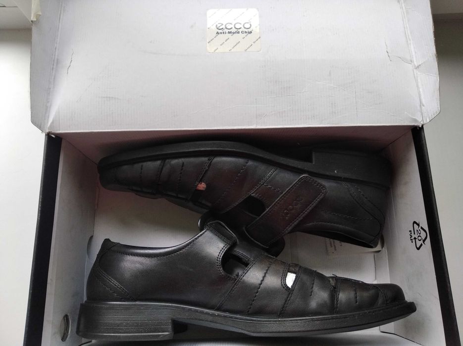 Туфли мужские ECCO NEW JERSEY оригинал, кожа, р.44.