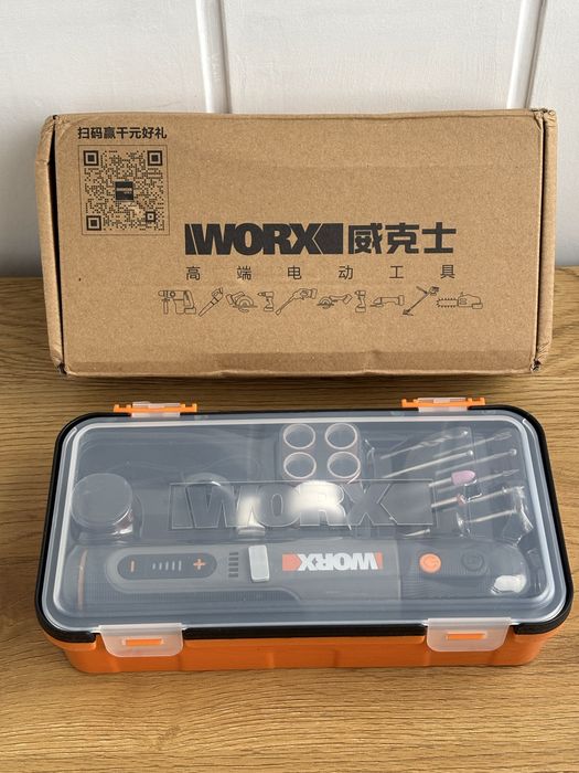Гравер WORX WX-106 акумуляторний дрель, гравер ручка