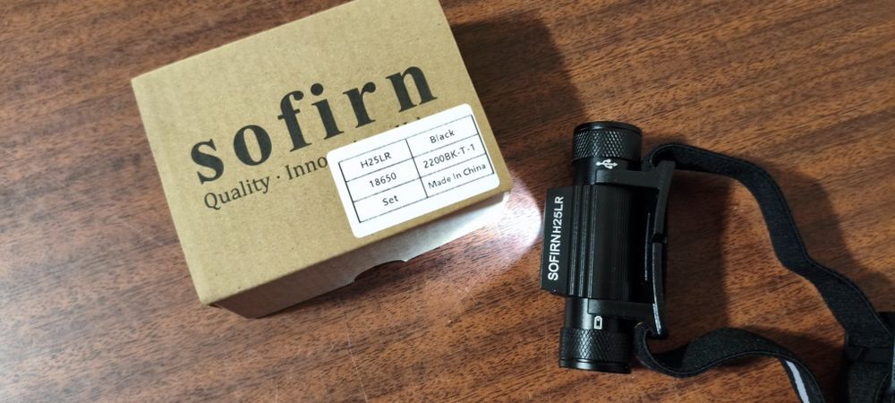 SOFIRN H25LR з червоним світлом 660нм\USB-C