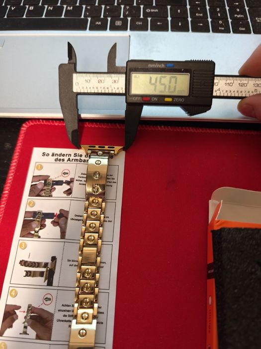 Braceletes KOMI para Apple Watch compatíveis com Apple Watch 45 mm bra