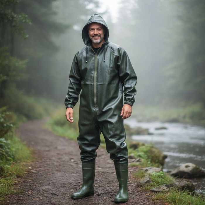 Продам вейдерсы с капюшоном