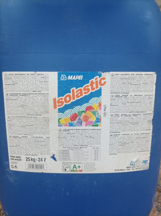 латексна добавка Mapei Isolastic 25 кг