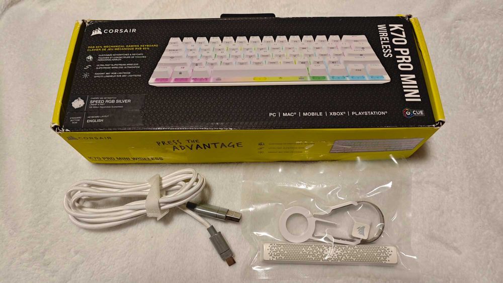 Klawiatura mechaniczna Corsair K70 Pro Mini (nowa)