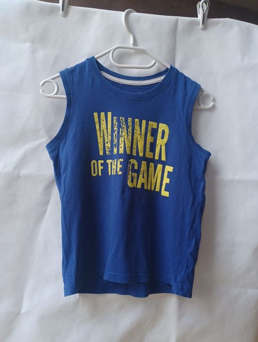 Koszulka bluzka podkoszulek tank top Pepperts 134cm 140cm 8 10 lat gra