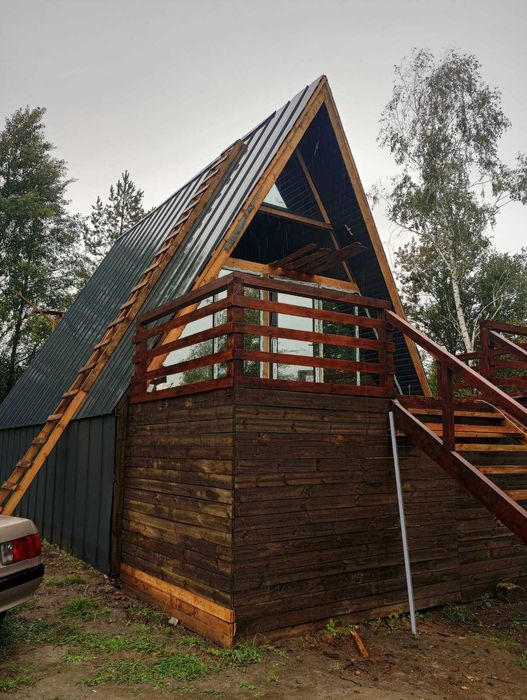 Будівництво А-фрейм каркасних будинків