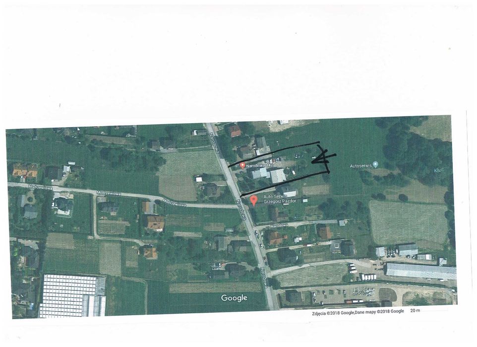 Sprzedam działkę budowlaną Zabierzów 2900 m2