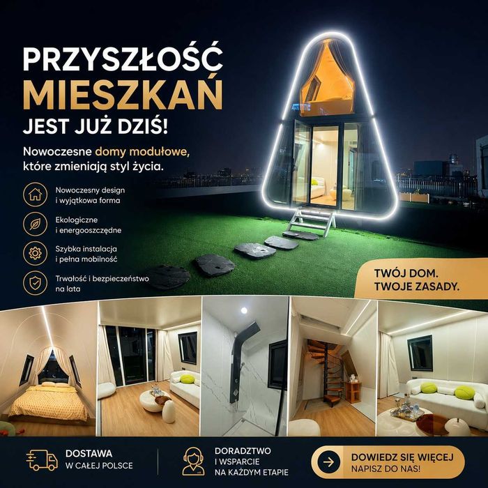 Kontenery, Domki kontenerowe. Obiekty dla przemysłu i rolnictwa