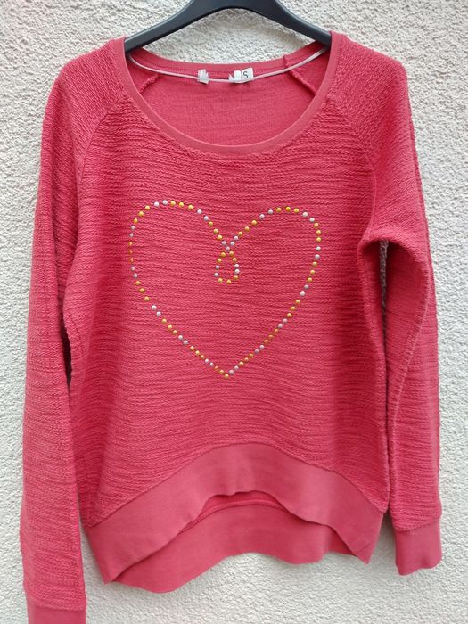 Bluzka-bluza z sercem rozmiar S