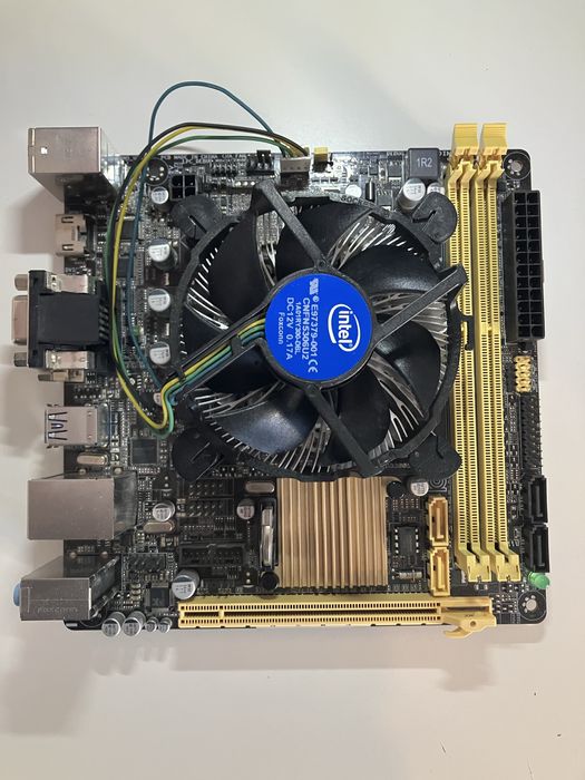 Asus H81i-Plus+i5 4440+box chłodzienie