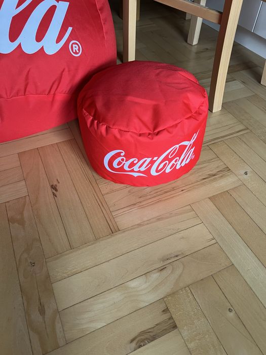 Pufa fotel Coca-Cola nowa