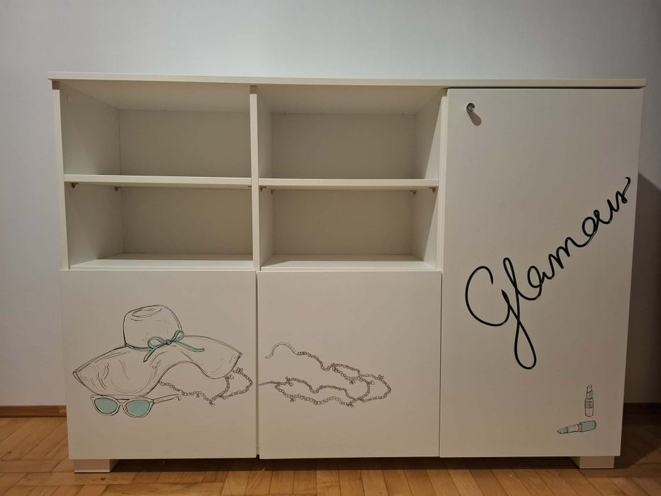 Komoda biała MEBLIK