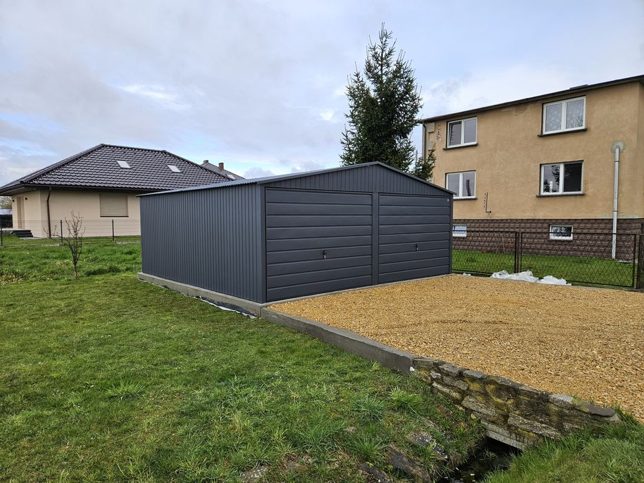 Garaż Drewnopodobny Winchester Hala Wiata Solidna konstrukcja Producen