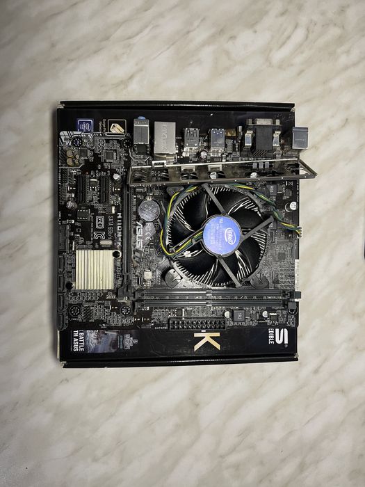 Комлект ASUS H110M-K + Intel Core i5-6500 + кулер.